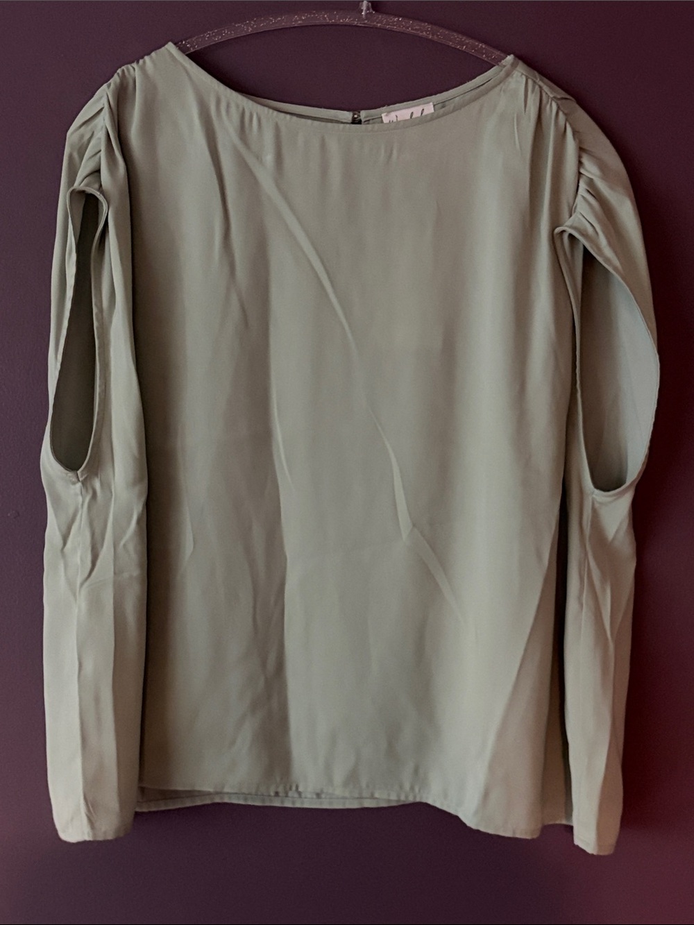 Women’s Light Sage Blouse NWT SIZE XL
